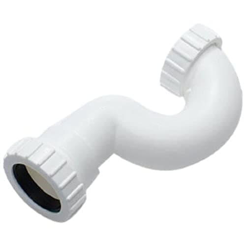 Image of Merriway® BH01582 Shallow Bath/Shower Traps, 40mm (1.1/2 inch) White
