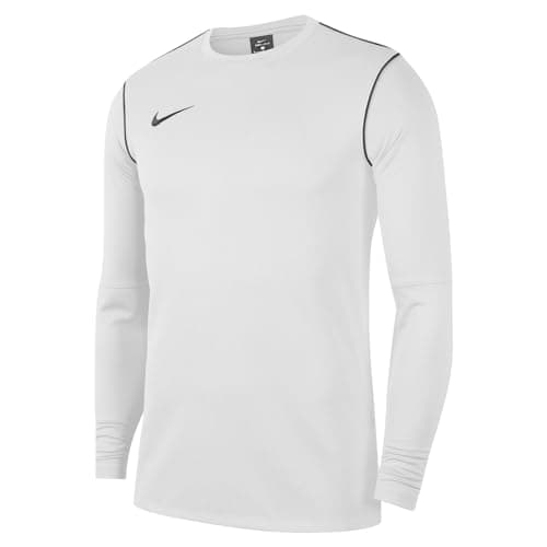 Image of NIKE Men's M Nk Dry Park20 Crew Top Sweatshirt, White/Black/Black, S UK