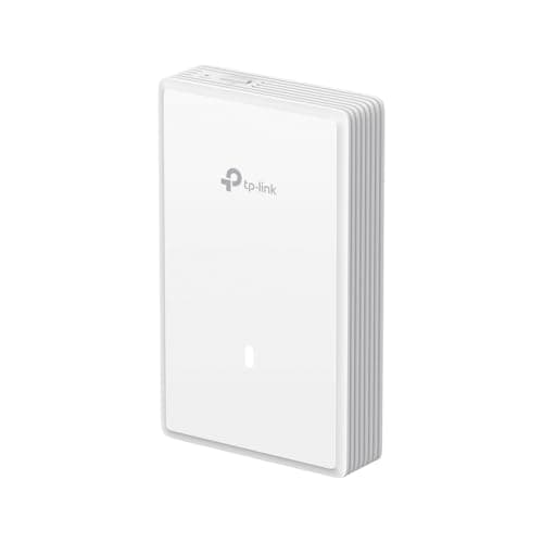 Image of TP-Link EAP725-Wall BE3600 WiFi 7 Access Point, Dual Band Gigabit Wireless Access Points, Omada Mesh, 2.5G PoE Powered Input & Pass-Through Port, Seamless Roaming, Centralized management
