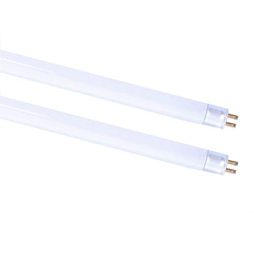 Image of T4 20W Fluorescent Tube 508mm(excluding pins) 2 Pack, G5 Base, Cool White 3500K, Low Energy Consumption Tube Light, Emergency Energy Saving Light for Kitchen, Bathroom, Cabinet, Garage