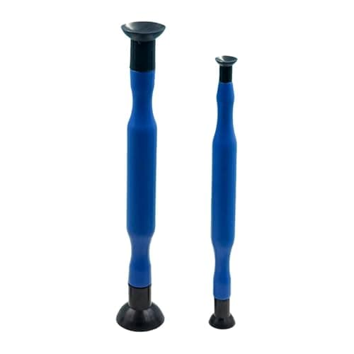 Image of Mqetly 2Pcs Valve Lapper Tool Double Ended Manual Valve Grinding Repair for Truck, Blue