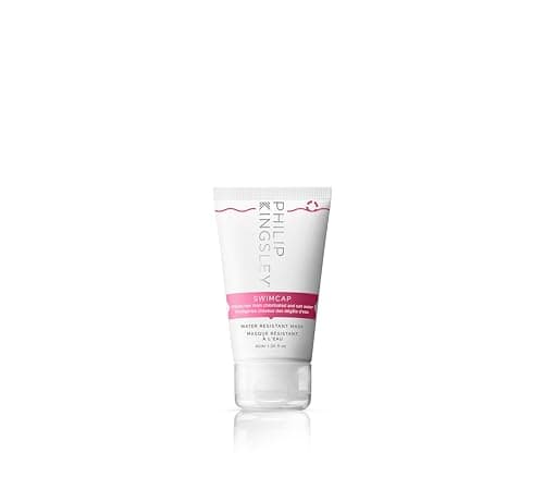 Image of Philip Kingsley | Swimcap - Chlorine Hair Protection Water Resistant Mask | Swim Hair Mask, Protects Hair from Chlorine, Salt Water and Heat Damage | Hair Colour Protection Products | 40ml