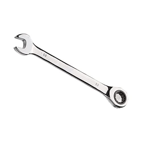 Image of Vokenforu 13mm Ratchet Spanner, Ratcheting Combination Wrench, Hardened Chrome Vanadium Steel Open End Spanner Metric