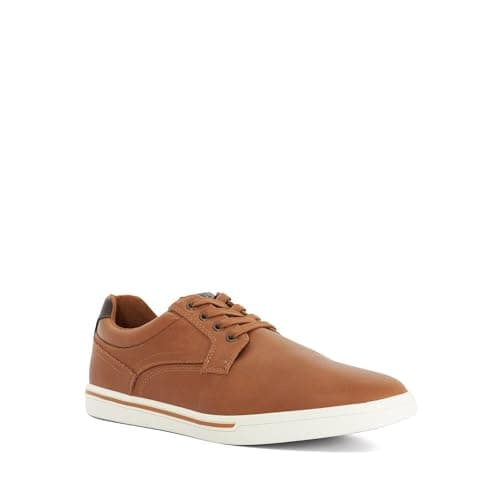 Image of Dune London Mens TOMMUS Lace-Up Trainers Size UK 10 Tan