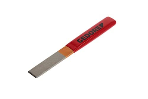 Image of GEDORE Chisel, Splitting chisel with plastic grip, Tip angle 60°, Blade 26 mm wide, 240 mm long, Hardened steel, 104 P