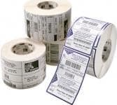 Image of Zebra PolyPro 3000T - Polypropylene (PP) - Glossy - Permanent Acrylic Adhesive - White - 102 x 152 mm 2132 Label(s) (4 Roll(s) x 533) Labels (3012964)