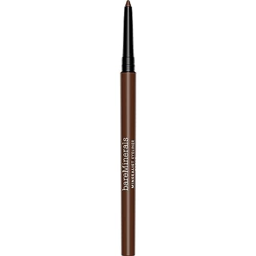 Image of bareMinerals MINERALIST Lasting Eyeliner - Mineral-Based Waterproof Eyeliner, Long-Lasting Color, Smudge-Proof, Transfer-Proof, Retractable, Vegan