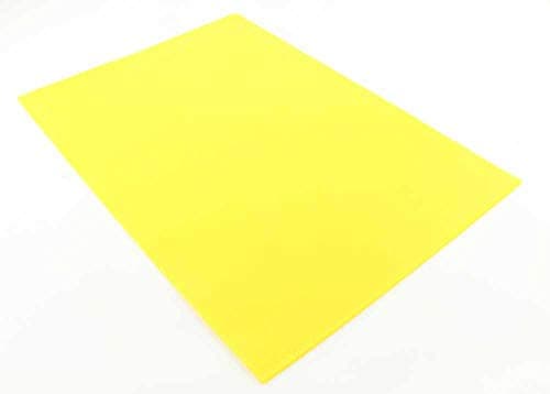 Image of Q-Connect A4 Cut Flush Folder - Yellow (Pack of 100)