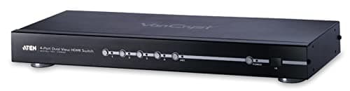 Image of ATEN VS482 - video/audio switch - 4 ports - rack-mountable