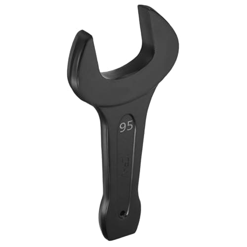 Image of sourcing map Open End Striking Wrench 95mm Metric CR-V Steel Single Open Spanner Baking Paint U Shape Head Wrench Hand Tool for Mechanical Automotive Repair