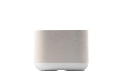 Image of Denon Home 400 Flagship Smart Bluetooth Speaker, Wireless, HEOS Multiroom Streaming, Dolby Atmos Music, Built-in Subwoofers, AirPlay 2, Premium High-Resolution Speaker - Stone