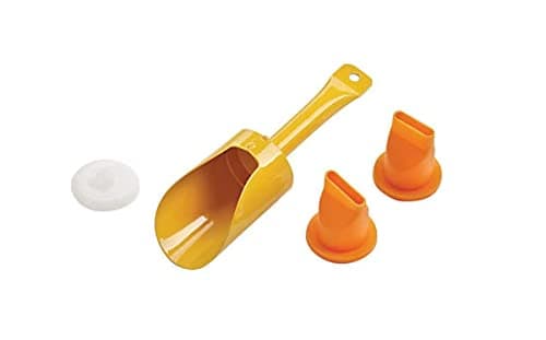 Image of Professional Mortar and Grouting Gun Set for Brick Pointing Tile Cement DIY Fixing Construction Aluminum Body Metal Handle Wall Jobs Scoop Nozzles