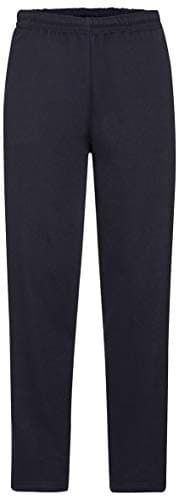 Image of Fruit of the Loom Mens Classic Open Hem Jog Pants Deep Navy XL