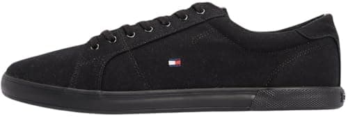 Image of Tommy Hilfiger Mens H2285arlow 1d Fm0fm00596 Low-Top Sneakers, Black, 10.5 UK