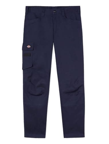 Image of Dickies, Men's, Lead in Flex Trouser R, Navy Blue, 32W / 32L