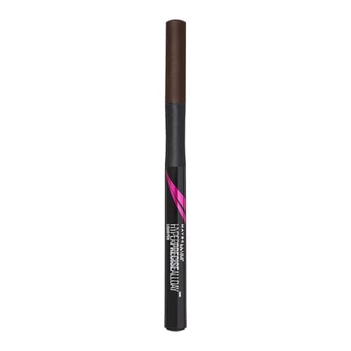 Image of Maybelline Hyper Precise All Day Liner, Ultra-Thin Felt Tip Brush For Easy Control, Waterproof, Smudge-Proof, Super-Saturated Pigments For Precise Lines, Forest Brown