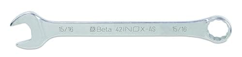 Image of Beta Tools 42INOX Combination Stainless Steel Spanners AS 15/16, 15/16 x 15/16 mm