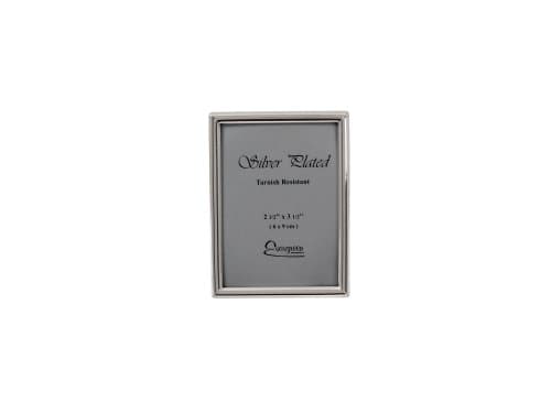 Image of Evergreen Frame, Silver Plated, 2.5x3.5 [6x9cm]