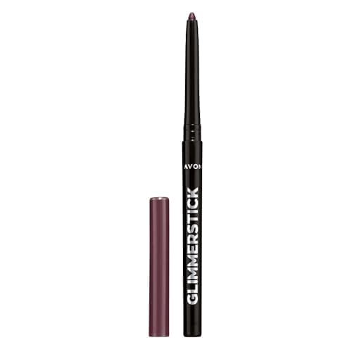 Image of Avon Glimmerstick Eyeliner Majestic Plum, Soft-Glide Formula, Bold and Intense Colour, Waterproof, Smudge-Proof Colour That Lasts All-Day, Cruelty Free