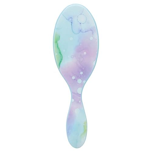 Image of WetBrush Original Detangler Hair Brush with Ultra Soft Intelliflex Bristles to Gently Separate Knots With Ease, Does Not Rip Hair, For All Hair Types, Colour Wash Collection, Splatter