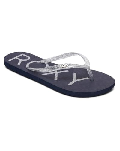 Image of Roxy Women's Viva Sparkle Beach & Pool Shoes, Blue (Navy NVY), 7 UK
