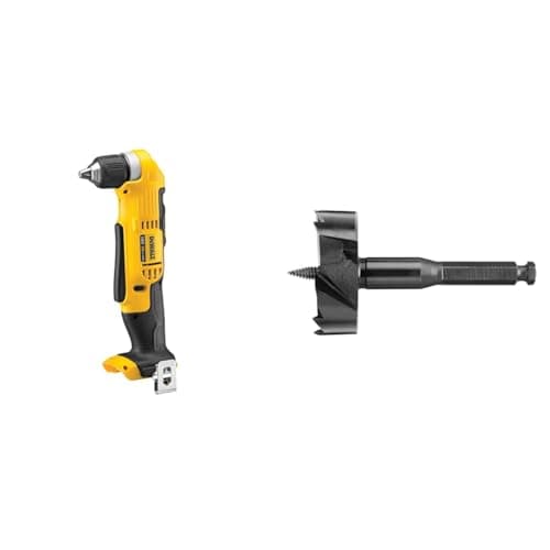 Image of DEWALT DCD740N-XJ Cordless 2-Speed Angle Drill - 18V XR Lithium-Ion - Bare Unit + Suitable Power Tool Accessory