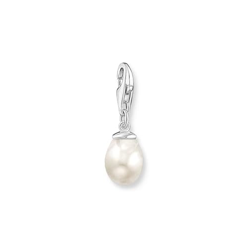 Image of Thomas Sabo Charm pendant white pearl silver 925 Sterling Silver