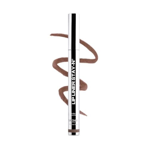 Image of Sacheu Lip Liner STAY-N Peel Off Lip Stain - Long Lasting Waterproof Lip Tint with Hyaluronic Acid & Vitamin E – Transfer Proof Matte Finish, Vegan & Cruelty-Free (HEY-zel)