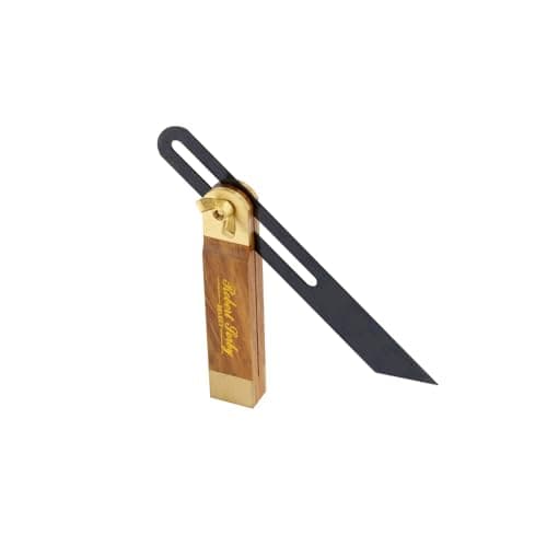 Image of Robert Sorby Select RS-CSB75 Carpenters Sliding Bevel 7.1/2" - Adjustable Bevel Gauge - Angle Finder with Rosewood Hardwood Handle