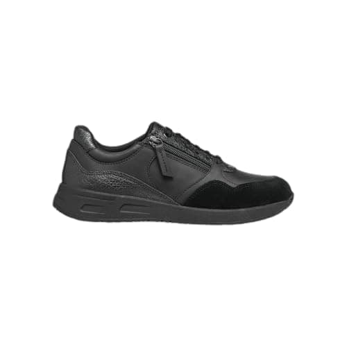 Image of Geox Women's D Bulmya Trainers, Black, 7 UK