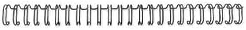 Image of Kensington WireBind Binding Wires 3:1 No4 A5 Black (250) - folder binding accessories (Black)