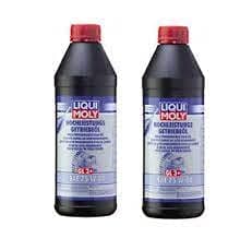 Image of WOL Fully Synthetic 75W- 80 Gear Oil - Liqui Moly 4427 High Performance Gear Oil Gl3+ SAE 75W80 - Gear Oil Additives Car Care - Resistance to Aging – Excellent Wear Resistance (2)