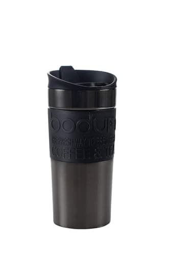 Image of Bodum Vacuum Travel Mug, Flip lid, Gun-Metal, Gunmetal, 0.35 l, Pack of 1