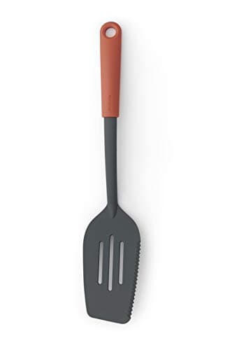 Image of Brabantia 122804 Tasty+ Spatula Plus Cutting Edge, Terracotta Pink