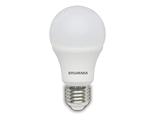 Image of SYLVANIA GLS Frosted LED Light Bulb, E27, 8.5W, 806 Lumens, Warm White 2700K - 4 Pack