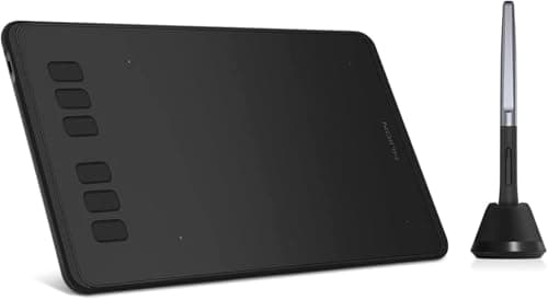 Image of HUION Drawing Tablet Inspiroy H640P Digital Graphics Pad for osu! with Battery-Free Stylus 8192 Levels Pressure Sensitivity 6 Customizable Function Keys Supports Linux Windows Mac Android