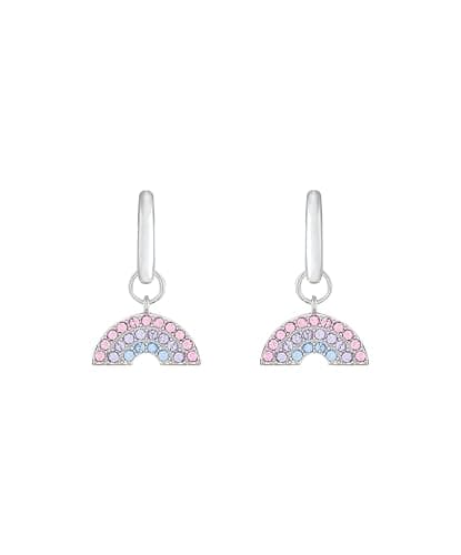 Image of Olivia Burton Women's Rainbow Collection Earrings in Sterling Silver - OBJRBE09