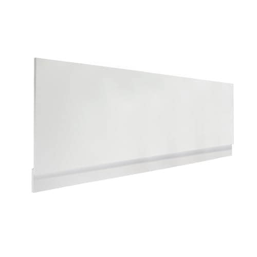 Image of Milano 1695mm Waterproof Straight Bath Front Panel - Gloss White
