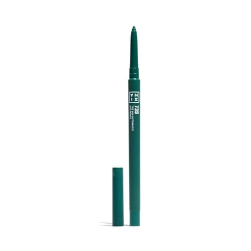 Image of 3INA MAKEUP - The 24H Automatic Eye Pencil 739 - Emerald Green - Creamy Long Lasting Eyeliner Waterproof - Sharpener & brush