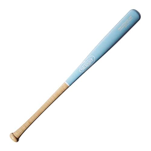 Image of Louisville Slugger Genuine Mix Unfinished Light Blue Baseball Bat - 32