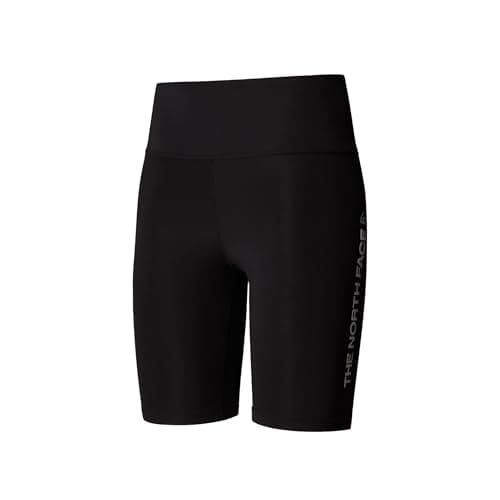 Image of The North Face Women's Flex 8In C/O Graphic (New Fit) Short Leggings, TNF Black, XS