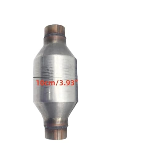 Image of Pressure Converter for exhaust control system Fit For Universal 2 Inch / 2.5 Inch 400 Cpsi Racing Catalytic Converter Catalyst Stainless Steel Engine(2.5 inch)