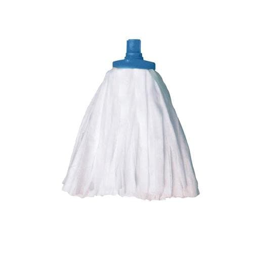 Image of Scott Young Research Interchange Sorb Socket Mini Mop Head 12oz Blue Ref SSMHB+ free finchley refill pen (5)