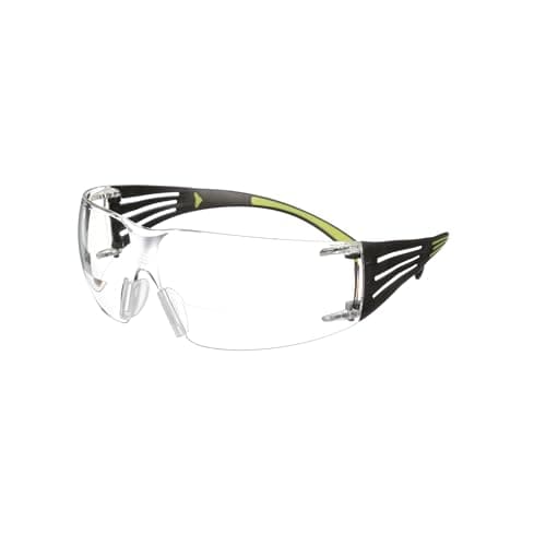 Image of 3M SecureFit Reader Safety Glasses, Anti-Scratch, Anti-Fog, clear +2.5 Lens, SF425AS,AF-EU, 1 per Package