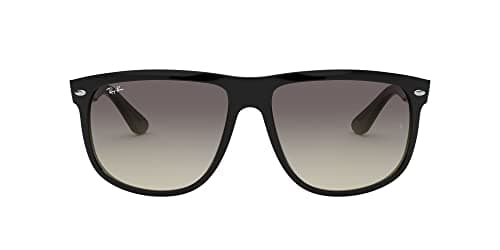 Image of Ray-Ban Men's Rb4147 601/32 Sunglasses, Black Frame/ Grey Gradient Lens, 60 UK