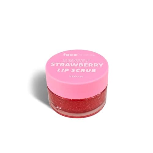 Image of Face Facts Candied Sweet Strawberry Lip Scrub| Soften + Smooth Dry Lips| 10g