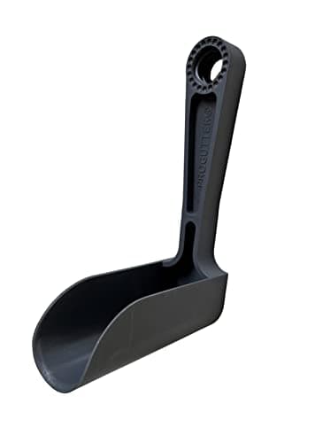 Image of PROGUTTER Gutter Scoop for Gutter Cleaning. The Original Scoop for Removing Debris and Weeds from gutters.