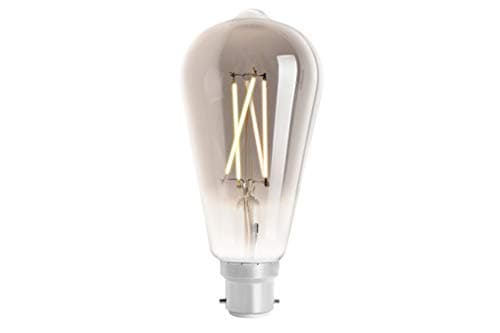 Image of 4lite WiZ Connected ST64 Smoky White WiFi LED Smart Bulb - B22 Bayonet Cap