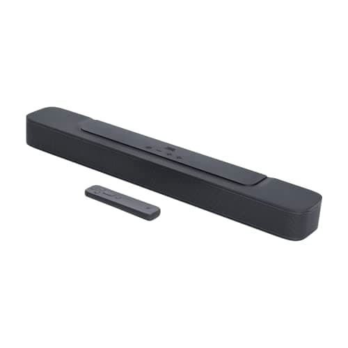 Image of JBL SoundBar 2.0 All-in-One MK2 Television Speaker for Home Entertainment Sound System, Sleek and Compact Design with JBL Surround Sound, Black