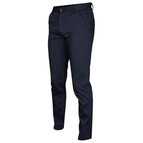 Image of Calvin Klein Mens Campus Chino Wicking Stretch Trousers - Navy - 36S